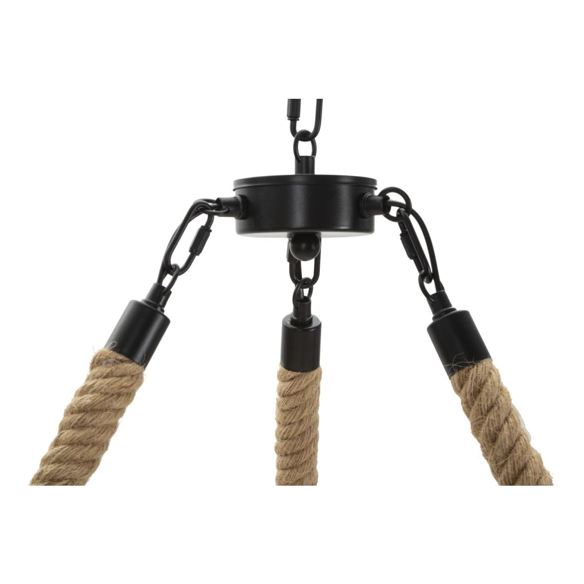 Lampadario Rope Circle cm.Ø64x90 |Mauro Ferretti