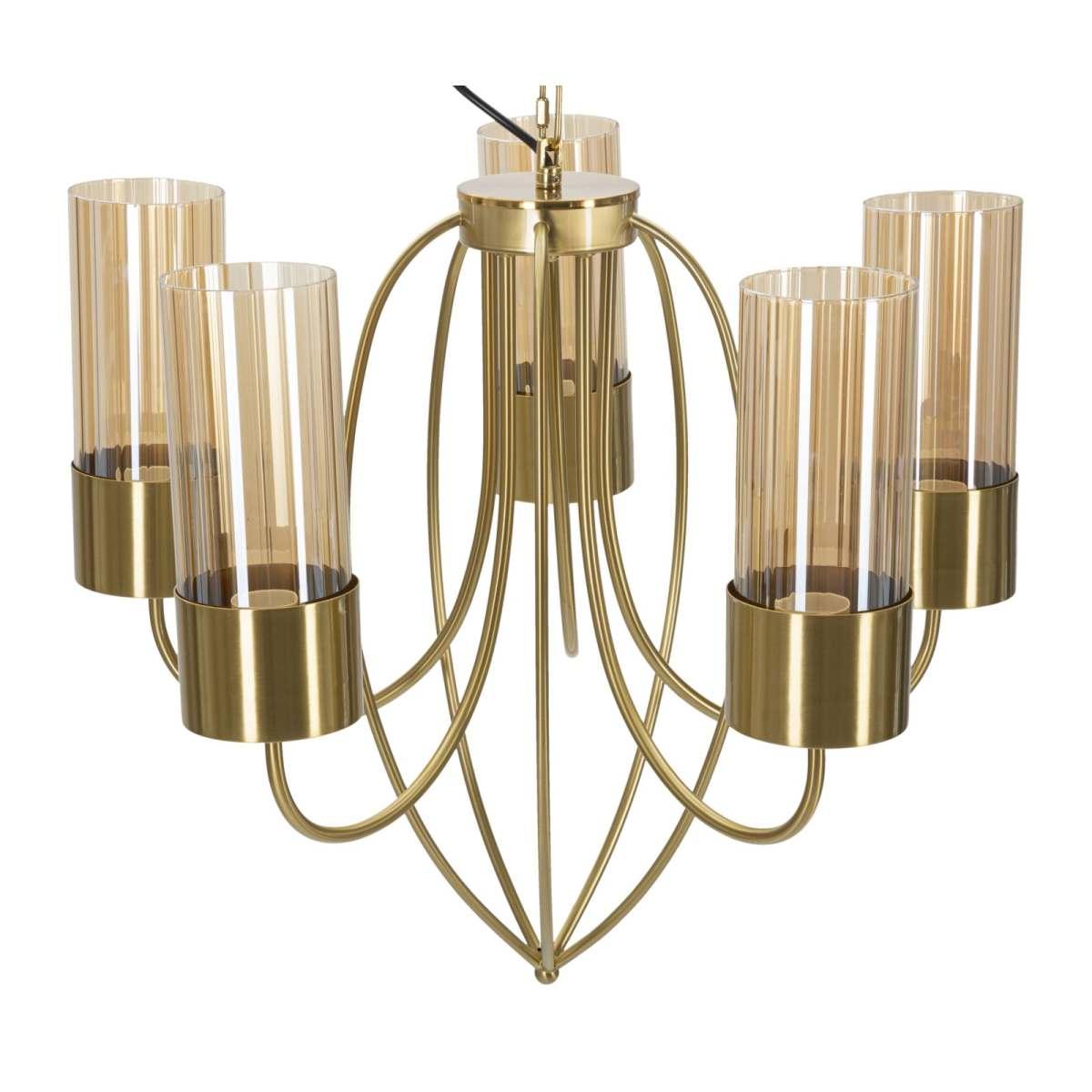 Lampadario Versailles 5 Luci cm.Ø60x103 |Mauro Ferretti