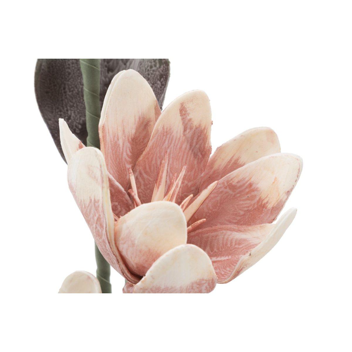 Fiore Magnolia x2 Arancione cm.Ø25x98