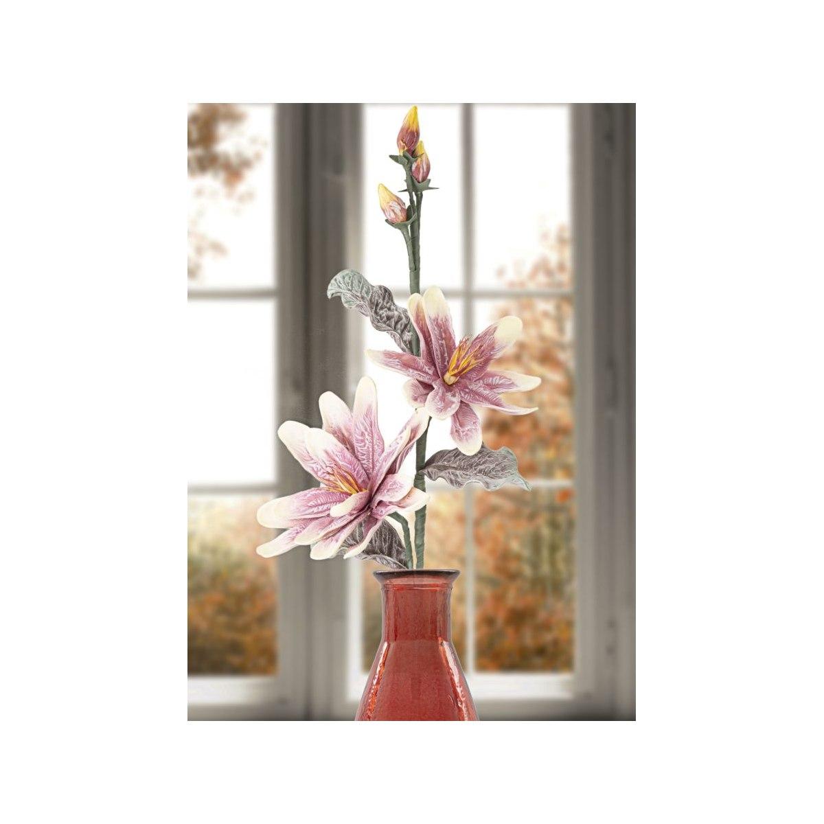 Fiore Magnolia x2 Purple cm.Ø25x98