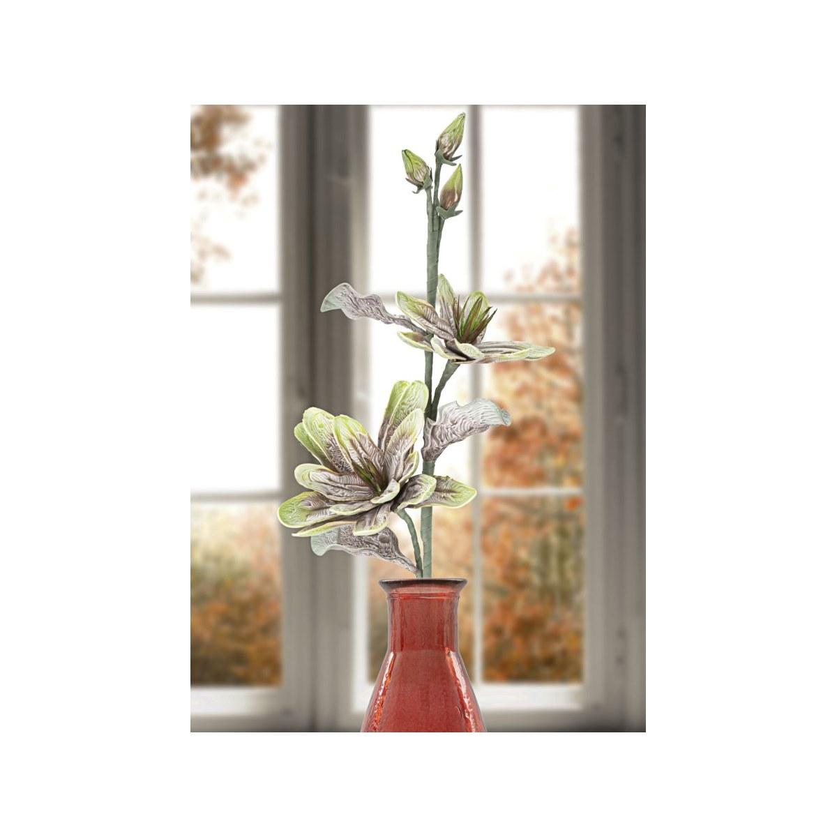 Fiore Magnolia x2 Verde cm.Ø25x98