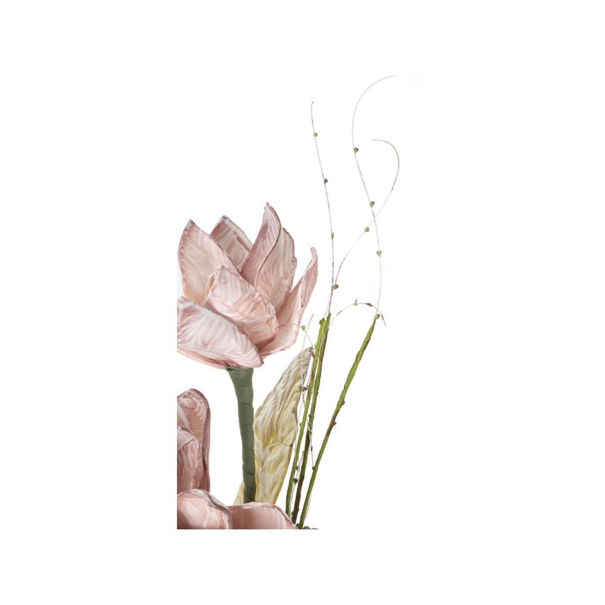 Fiore Magnolia x3 Rosa cm.Ø30x90