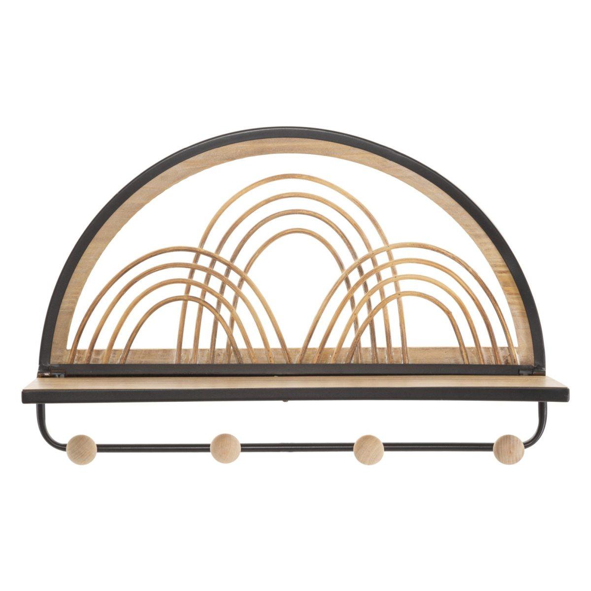 Mensola Oporto Con Appmod.-Abiti cm.46x15,5x30