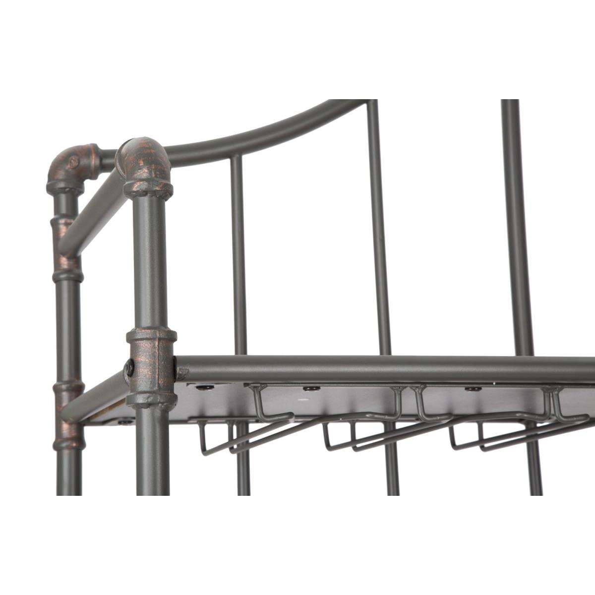 Mobile Porta Vivande Manhattan cm.99,3x42x185Misura Piani cm.89x32 |Mauro Ferretti