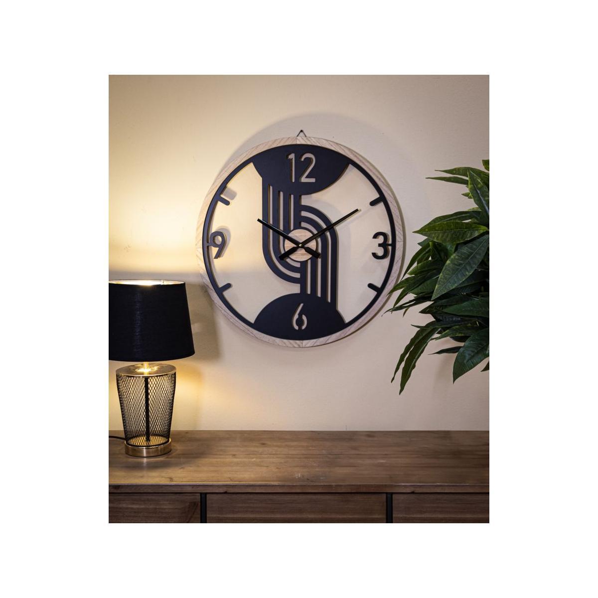 Orologio Muro Clips cm.Ø60x2,5 |Mauro Ferretti