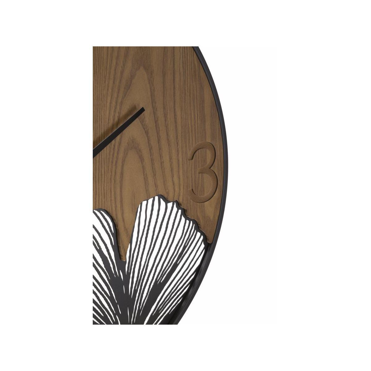 Orologio Muro Super Wood/Leaf cm.Ø60x2 |Mauro Ferretti