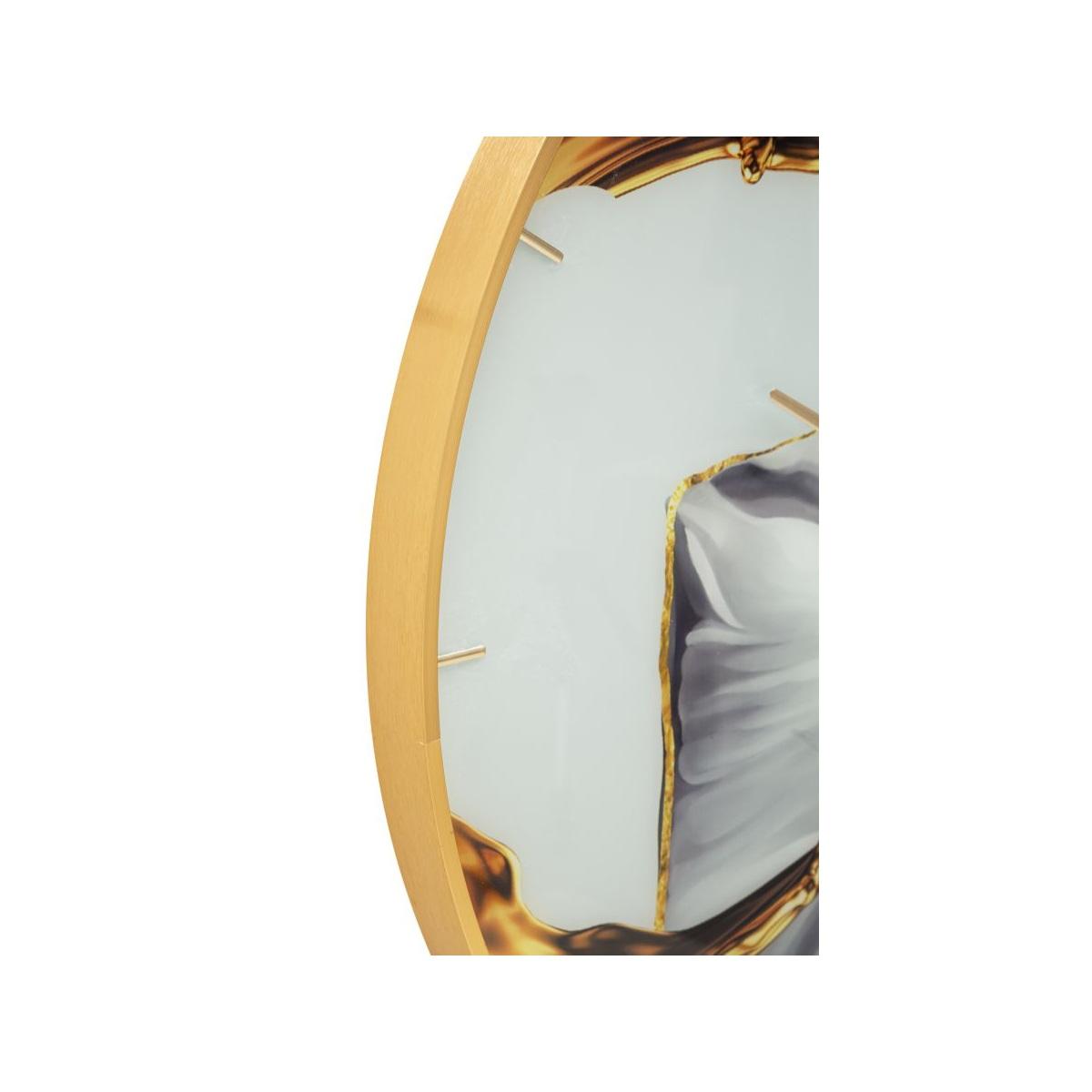 Orologio Muro Glass Rose cm.Ø80x5 |Mauro Ferretti