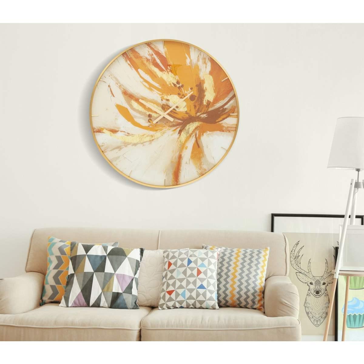 Orologio Muro Glass Toply cm.Ø80x5 |Mauro Ferretti