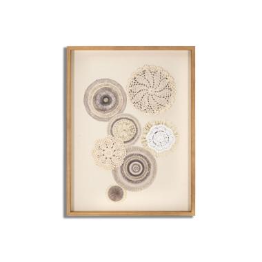 Pannello Con Cornice Circly Conserti cm.45x3,2x60 |Mauro Ferretti