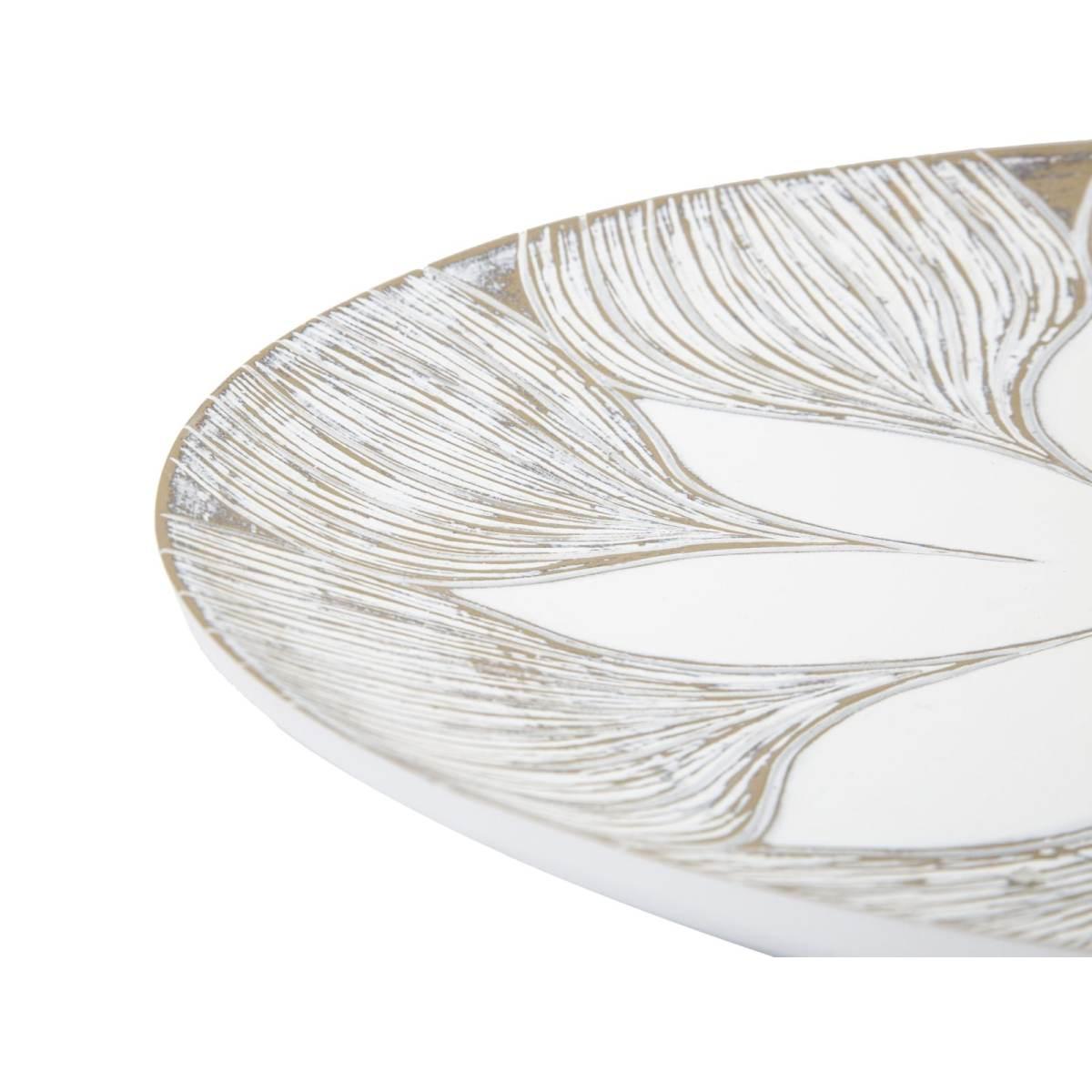 Piatto Svuota Tasche Resina Atene cm.Ø35,5x4,4 |Mauro Ferretti