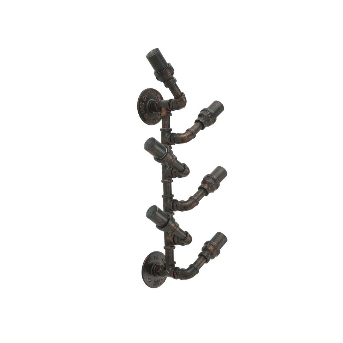 Porta Bottiglie Da Muro Manhattan 6 Posti cm.27x15x60 |Mauro Ferretti