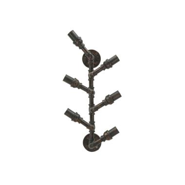 Porta Bottiglie Da Muro Manhattan 6 Posti cm.27x15x60 |Mauro Ferretti