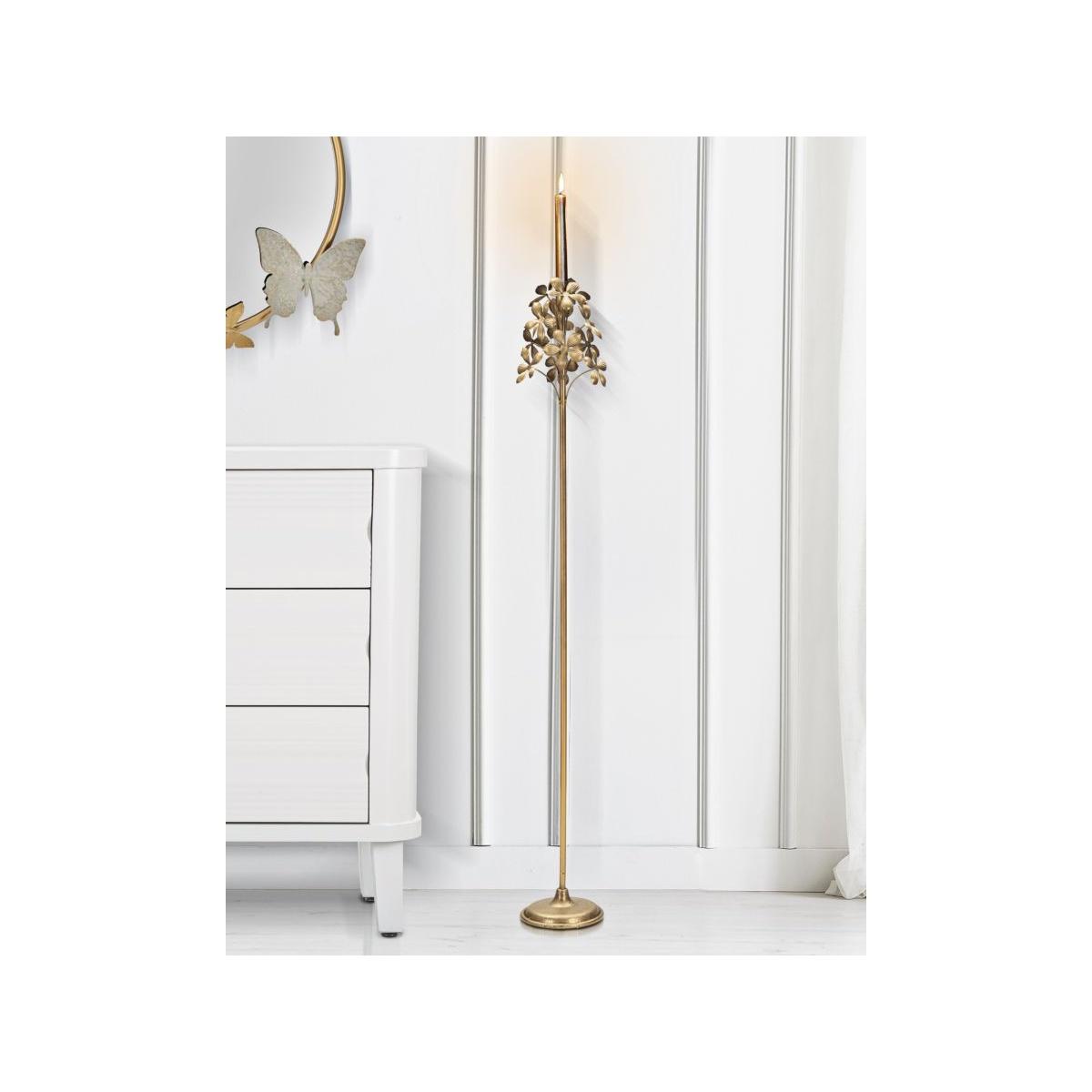 Portacandela Flowy cm.Ø17x118 |Mauro Ferretti