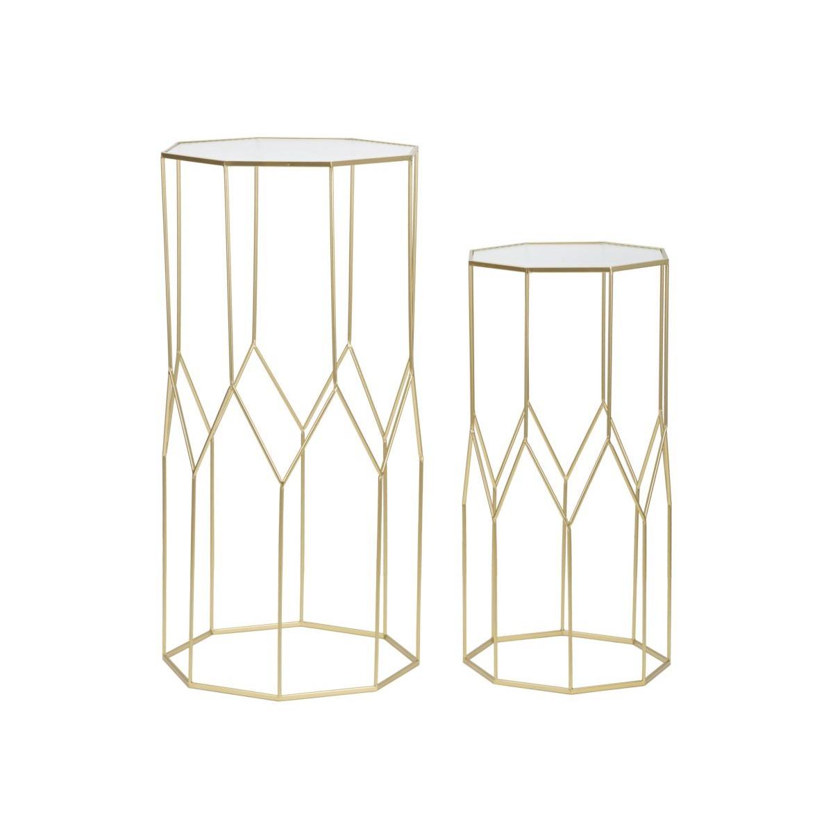 Porta Telefono New Glass Coppia cm.50x46x100-40x37x80 |Mauro Ferretti