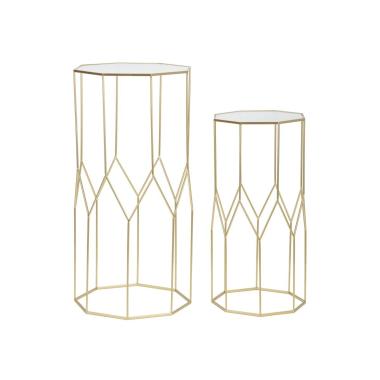 Porta Telefono New Glass Coppia cm.50x46x100-40x37x80 |Mauro Ferretti