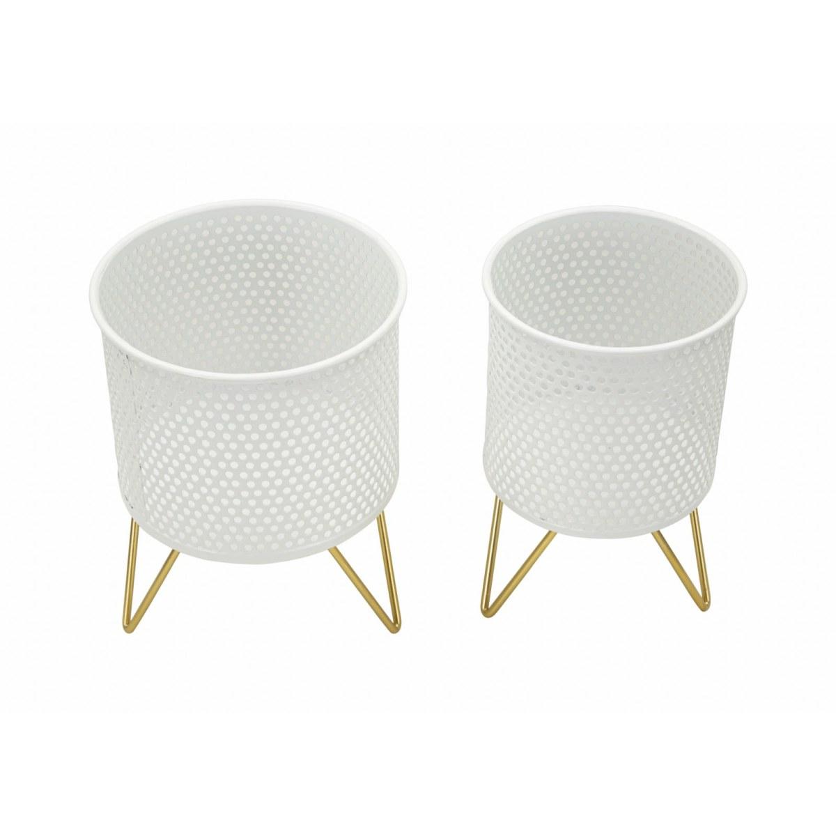 Porta Vasi Gaspy Coppia cm.Ø16x20-13x20 |Mauro Ferretti