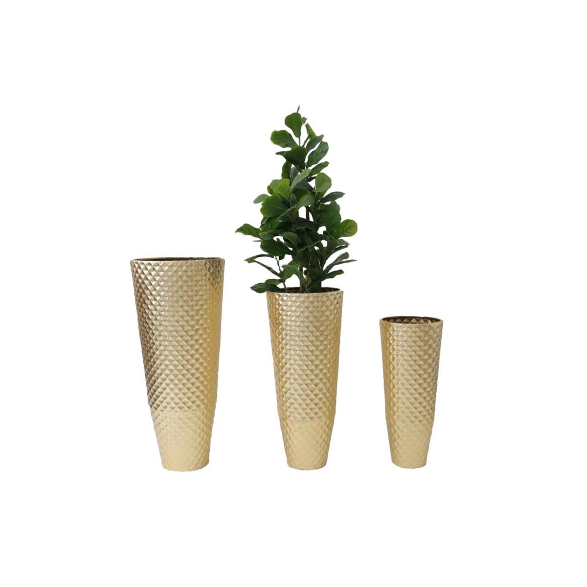 Porta Vasi Glotty Tris cm.Ø48x110-40x93-33x77-23x25x49 |Mauro Ferretti