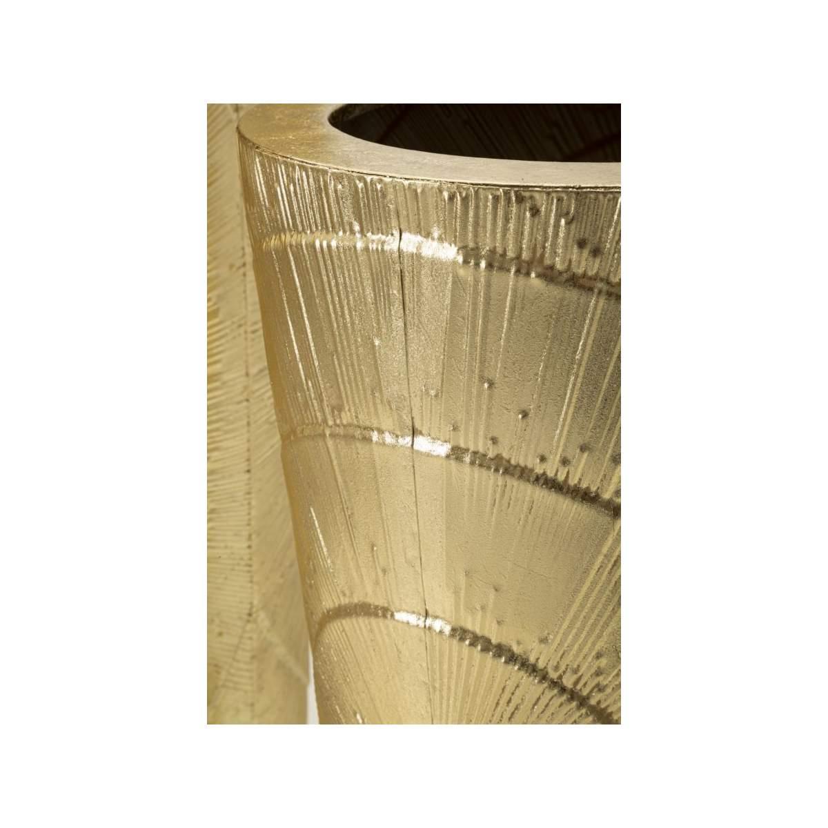 Porta Vasi Goldely Tris cm.Ø50,8x114,9-40x92,7-29,8x70,5 |Mauro Ferretti