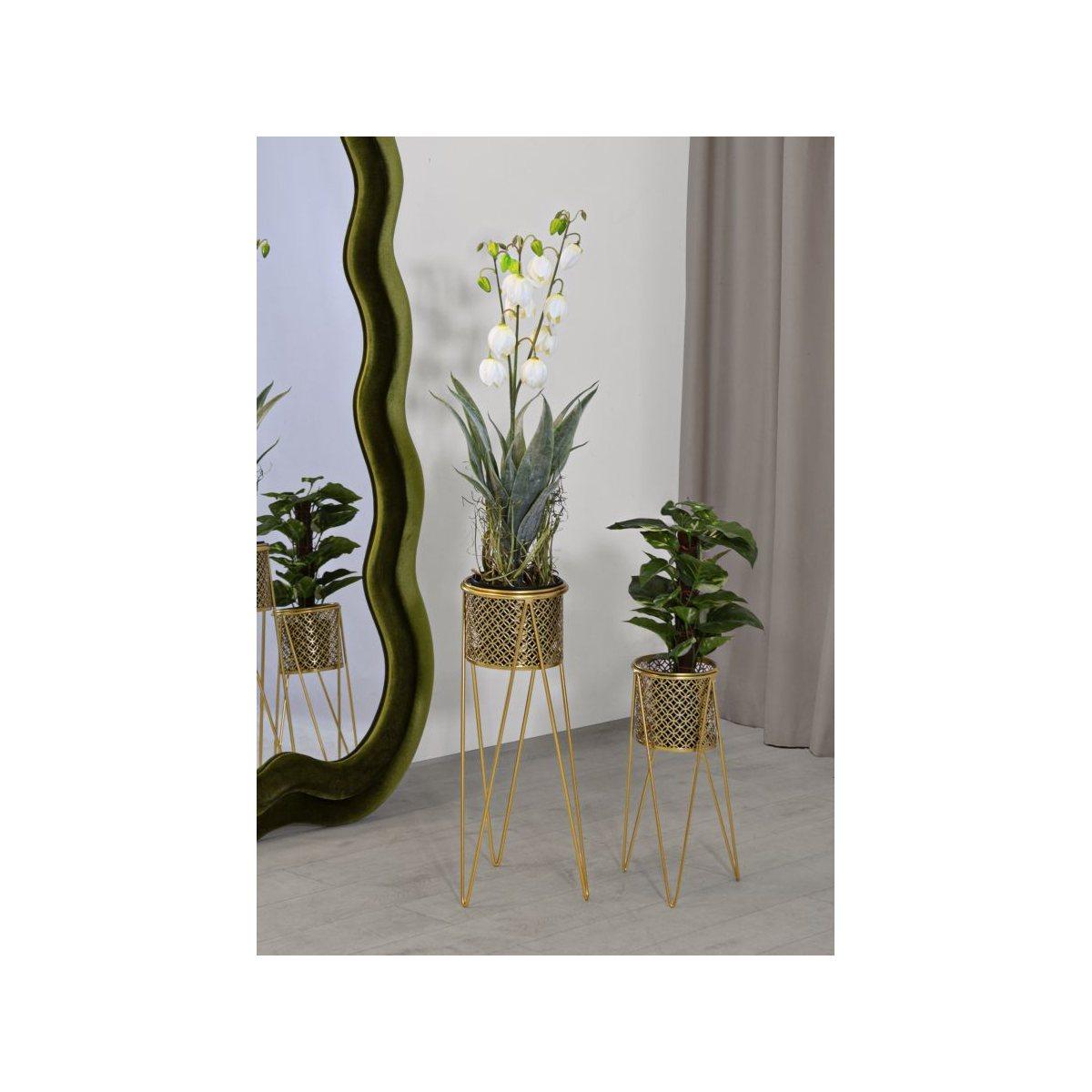 Porta Vasi Nat Coppia cm.21x20x46-18x18x32 |Mauro Ferretti