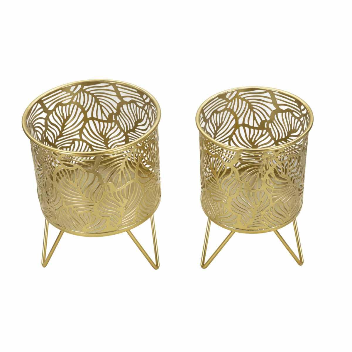 Porta Vasi Naty Coppia cm.Ø16x20-13x20 |Mauro Ferretti