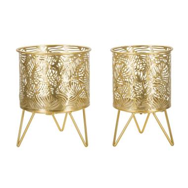 Porta Vasi Naty Coppia cm.Ø16x20-13x20 |Mauro Ferretti