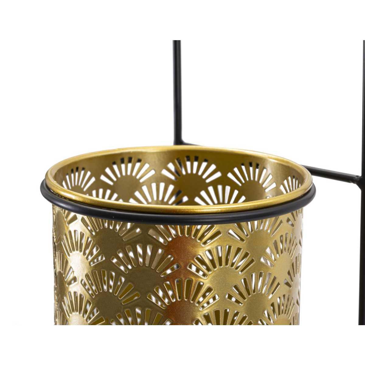 Porta Vaso Da Muro Hong cm.14x14x37 |Mauro Ferretti