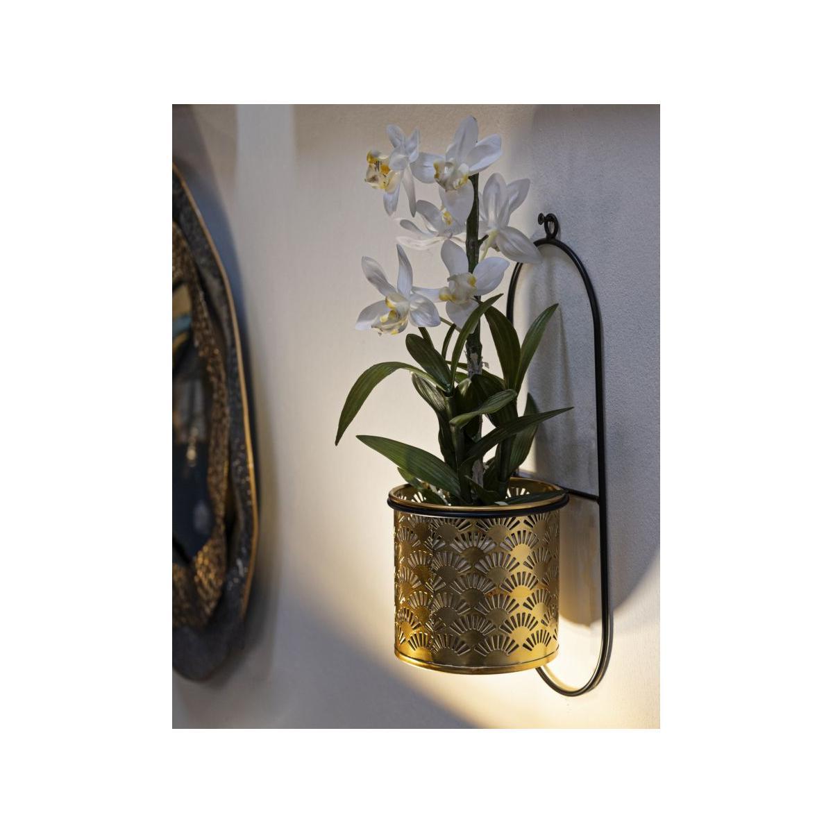 Porta Vaso Da Muro Hong cm.14x14x37 |Mauro Ferretti