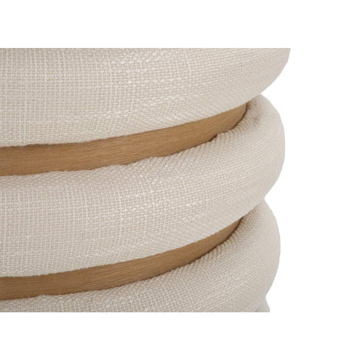 Pouf Damasco Line cm.Ø40x42 |Mauro Ferretti