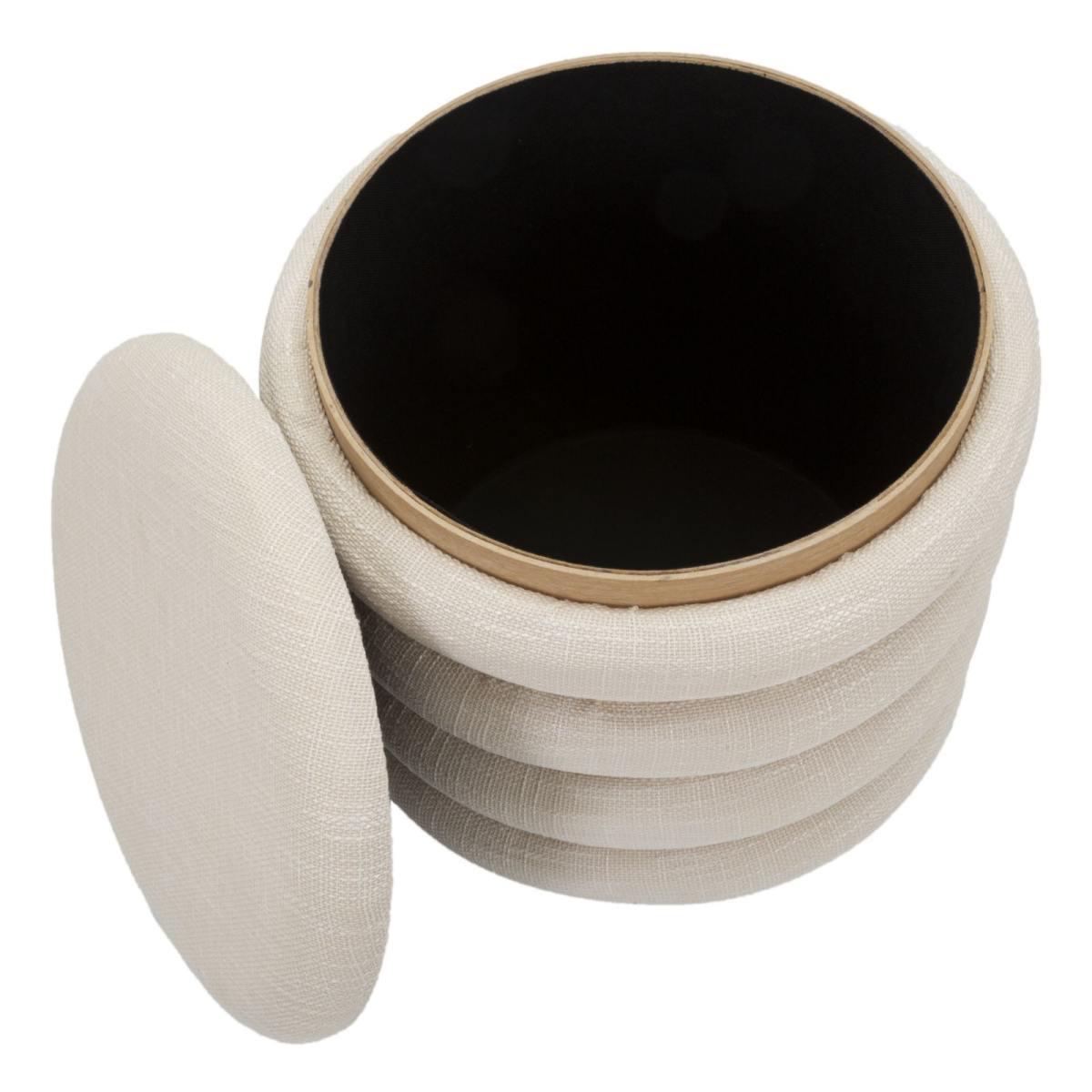 Pouf Damasco Line cm.Ø40x42 |Mauro Ferretti