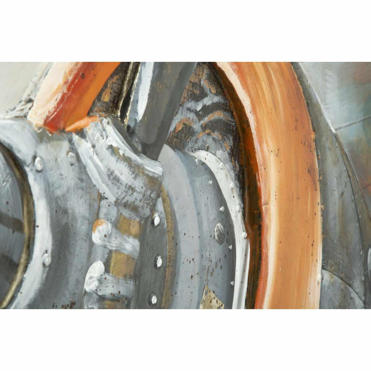 Quadro Dipinto Tela Aviator cm.120x3,7x80 |Mauro Ferretti