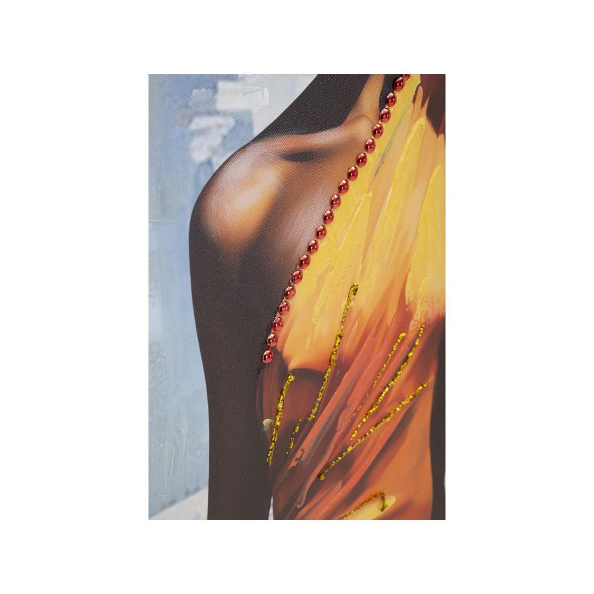 Quadro Dipinto Tela Con Cornice Daphne Mod.B cm.52x4,5x152 |Mauro Ferretti