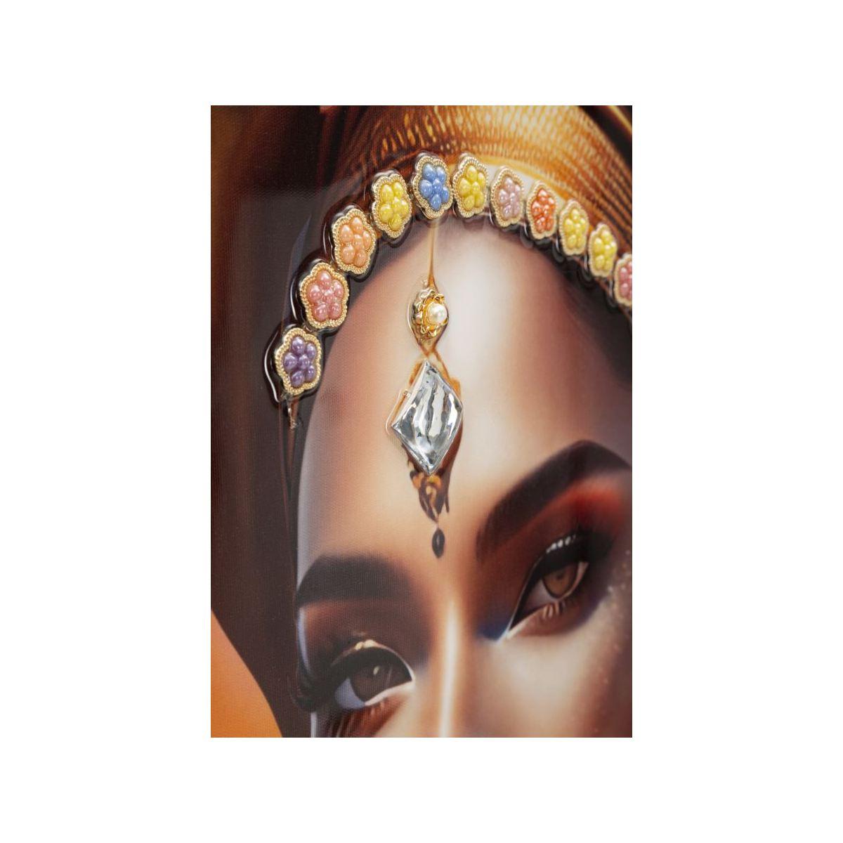 Quadro Dipinto Tela Con Cornice Samira Mod.B cm.72x4,5x102 |Mauro Ferretti