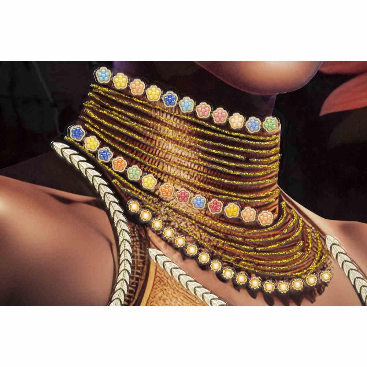 Quadro Dipinto Tela Con Cornice Zena Mod.A cm.72x4,5x102 |Mauro Ferretti