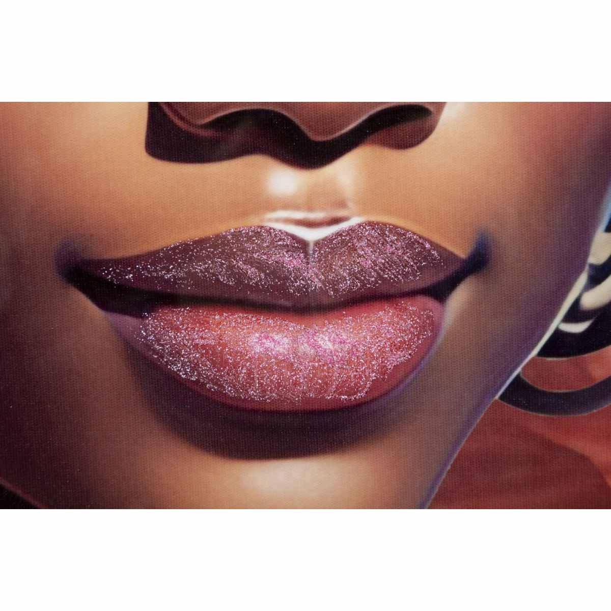 Quadro Dipinto Tela Con Cornice Zena Mod.A cm.72x4,5x102 |Mauro Ferretti