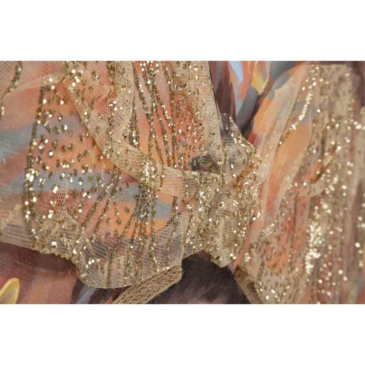 Quadro Dipinto Tela Jennifer Mod.B cm.70x3x100 |Mauro Ferretti