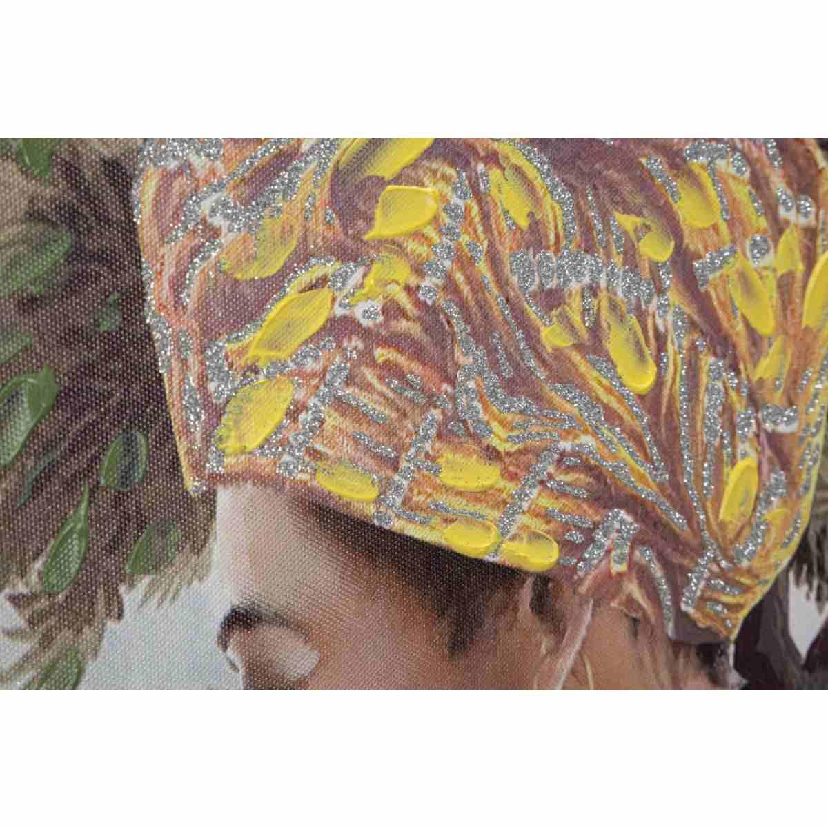 Quadro Dipinto Tela Kenda Orizzontale cm.120x3x90 |Mauro Ferretti