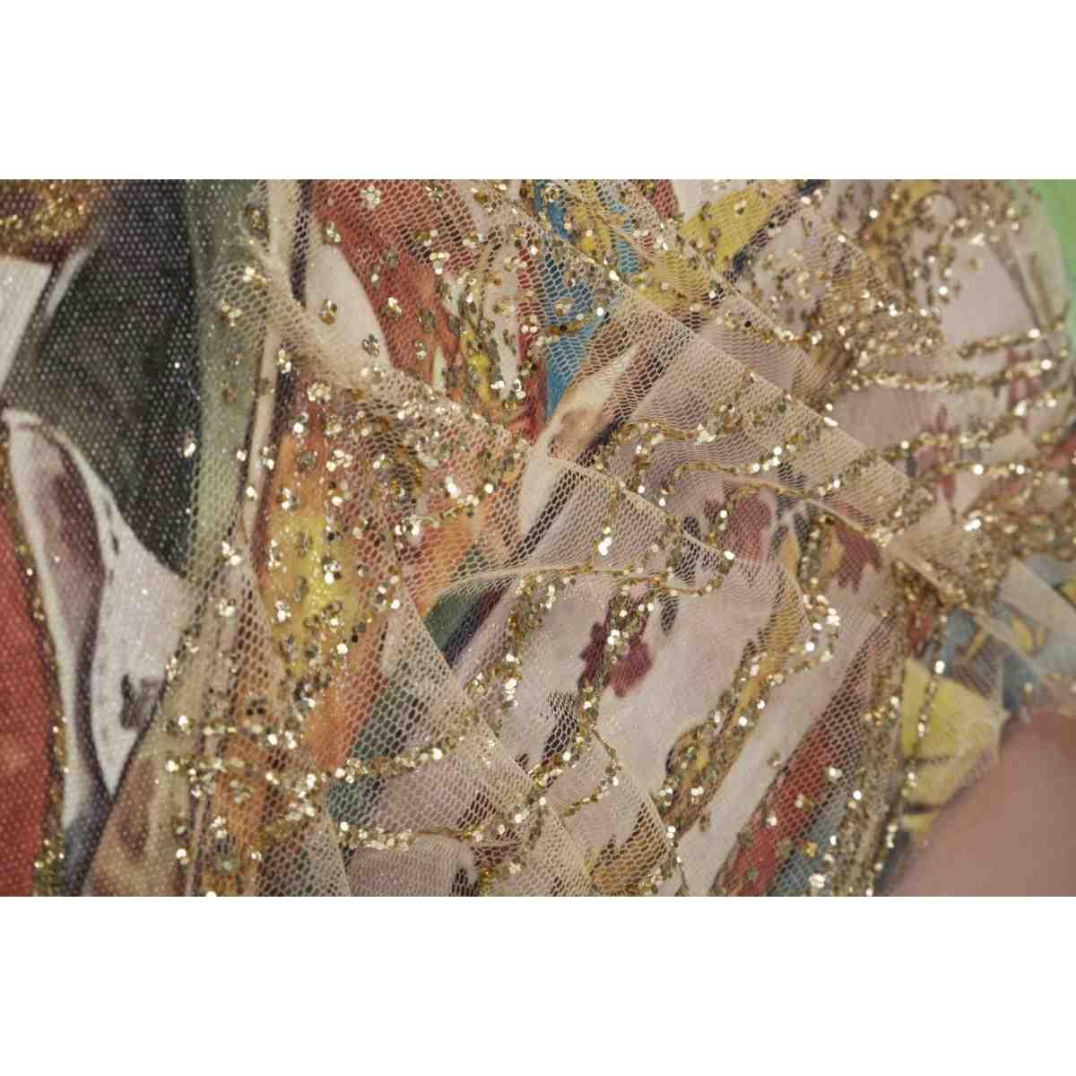 Quadro Dipinto Su Tela Kloe Verticale cm.90x3x120 |Mauro Ferretti