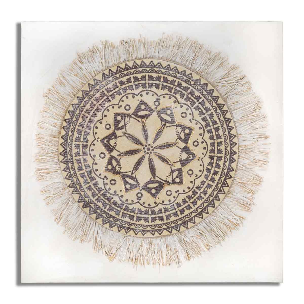 Quadro Dipinto Tela Malindi cm.100x2,8x100 |Mauro Ferretti