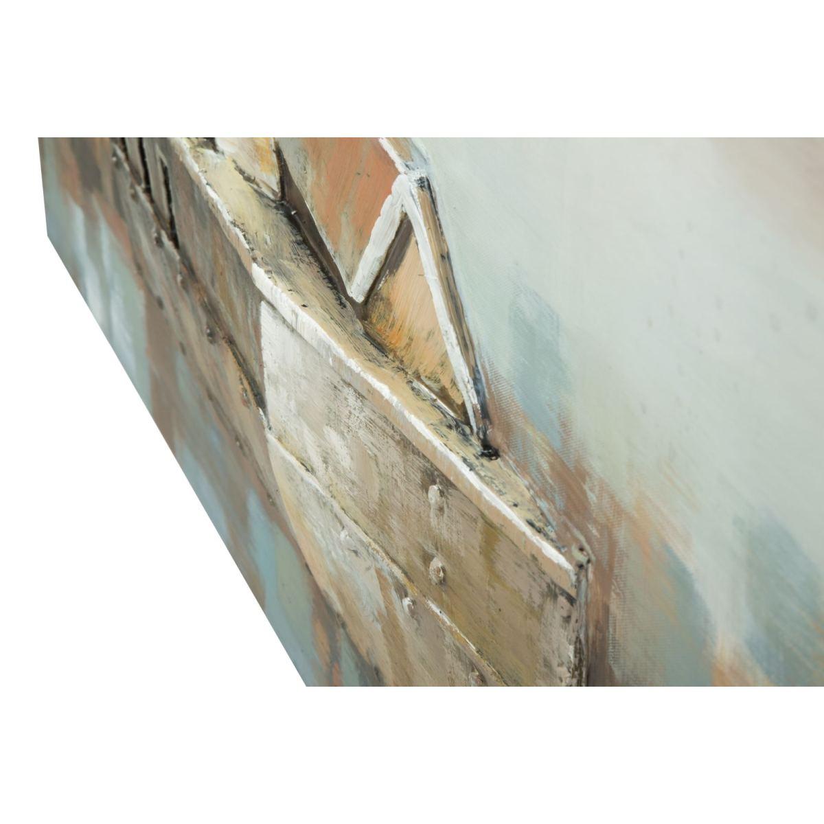 Quadro Dipinto Tela Mulino Vento cm.120x3,7x80 |Mauro Ferretti