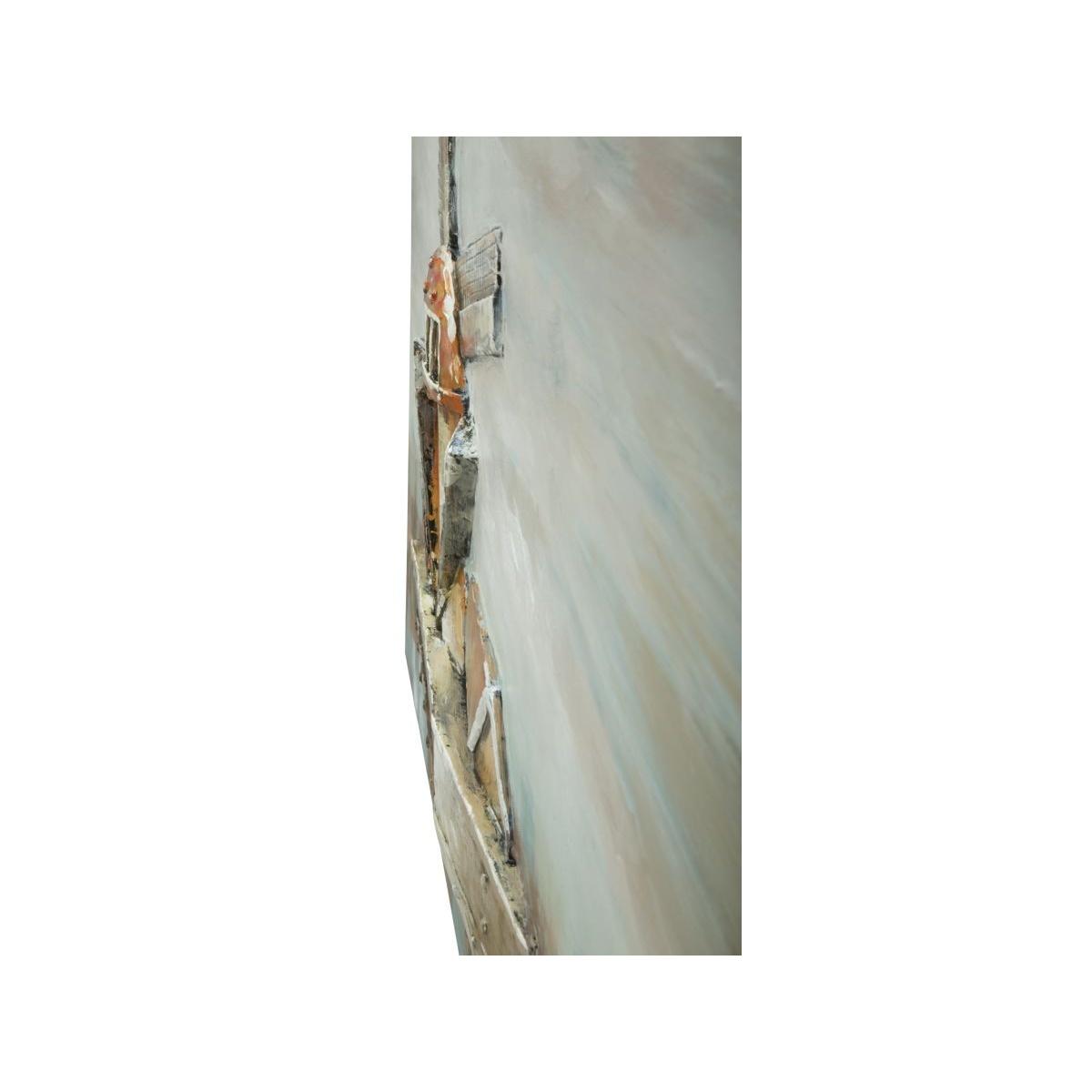 Quadro Dipinto Tela Mulino Vento cm.120x3,7x80 |Mauro Ferretti