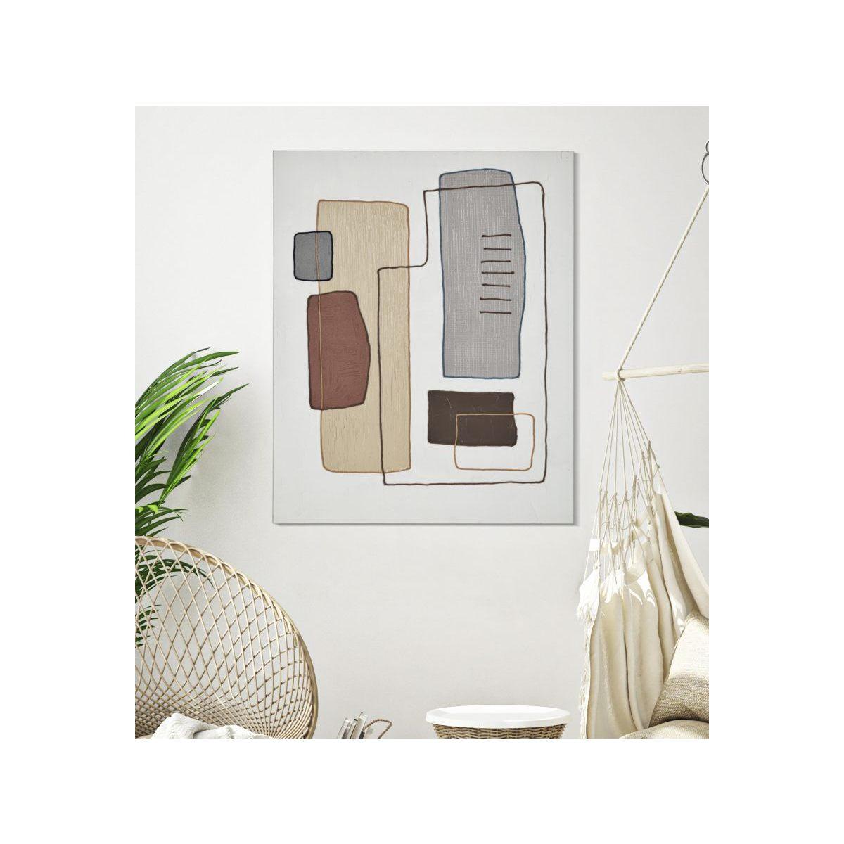 Quadro Dipinto Tela Paint Mod.B cm.80x2,8x100 |Mauro Ferretti