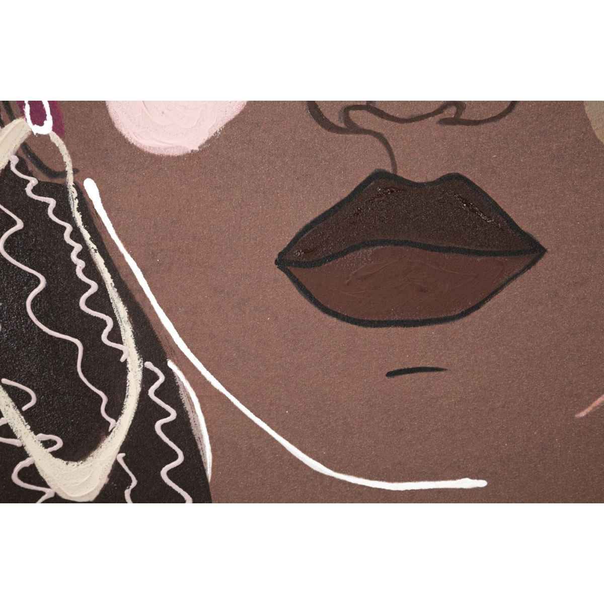 Quadro Dipinto Tela Tribal Mod.B cm.80x2,8x100 |Mauro Ferretti