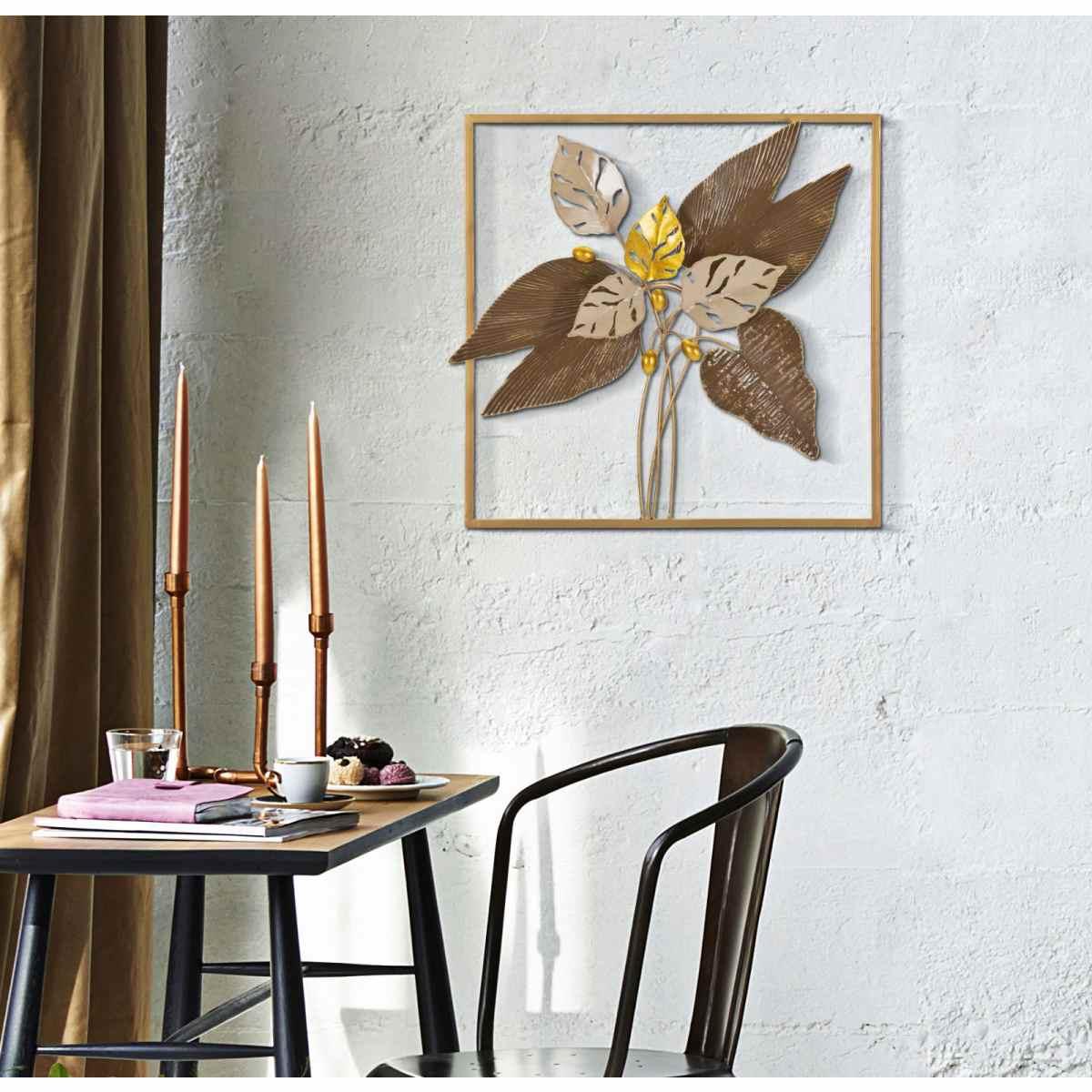 Quadro Pannello Da Muro Browy cm.50,2x5,1x50,2 |Mauro Ferretti