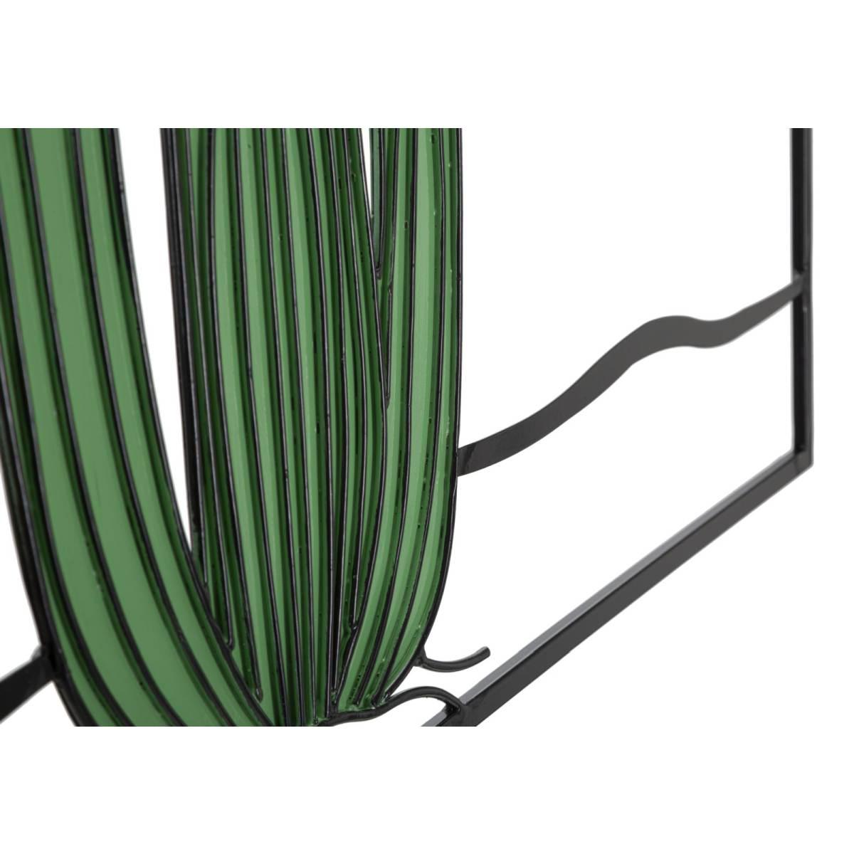 Quadro Pannello Da Muro Cactus cm.60x1,3x33 |Mauro Ferretti