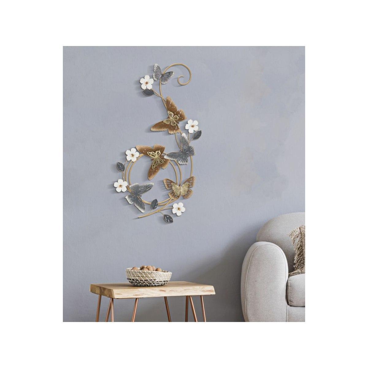 Quadro Pannello Da Muro Delis cm.45,1x5,1x87,6 |Mauro Ferretti