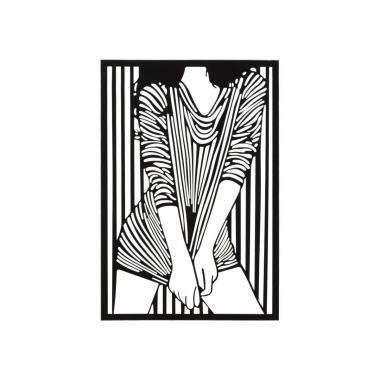 Quadro Pannello Da Muro Fashionable cm.40x1,3x60 |Mauro Ferretti