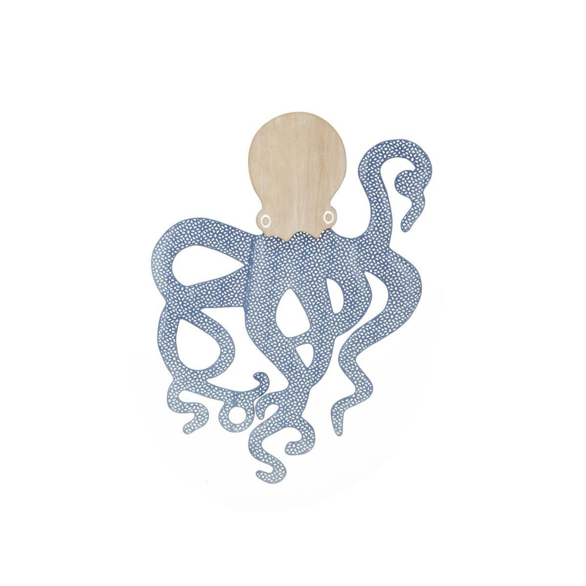 Quadro Pannello Da Muro Octopus cm.41x1,5x57 |Mauro Ferretti