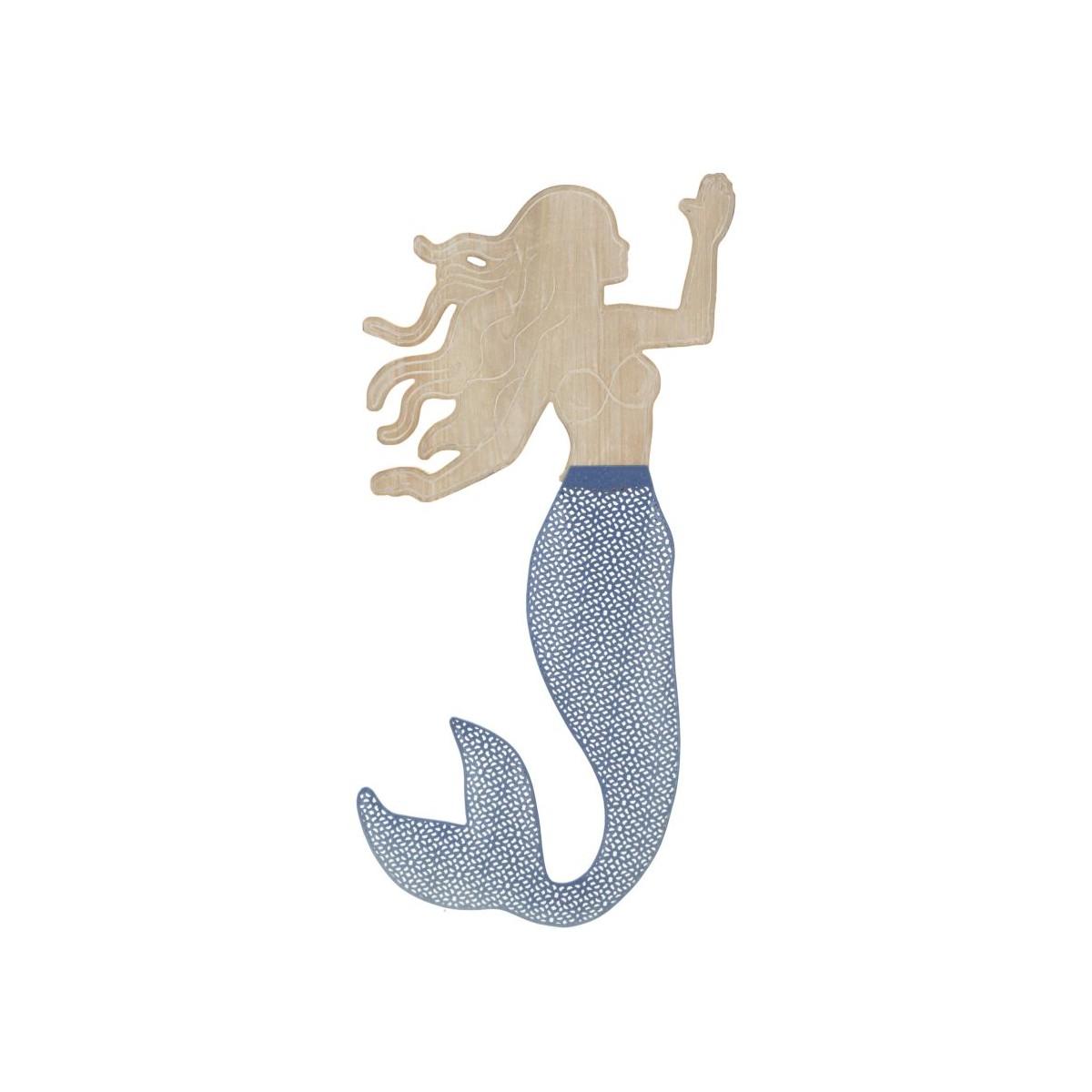 Quadro Pannello Da Muro Sirena cm.30,5x2x60 |Mauro Ferretti