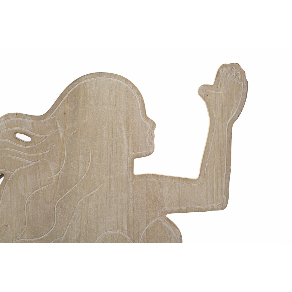 Quadro Pannello Da Muro Sirena cm.30,5x2x60 |Mauro Ferretti