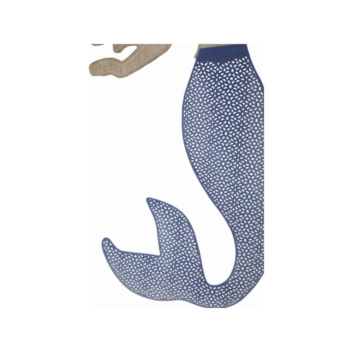 Quadro Pannello Da Muro Sirena cm.30,5x2x60 |Mauro Ferretti